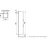 Шкаф-пенал LAUFEN BASE светлый вяз 4.0271.2.110.262.1